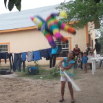 This is Luisa, the second house is for her family.