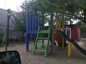 New play set built by Eleazar!